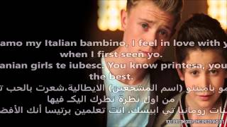 Bars And Melody  Shining Stars  LYRICS in Arabic  English مترجمه [upl. by Bugbee]