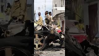 At least five people killed in car bomb in Somalias Mogadishu [upl. by Newbold59]