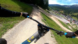 Bikepark Leogang 2023  Mondraker Summum Carbon [upl. by Marx]