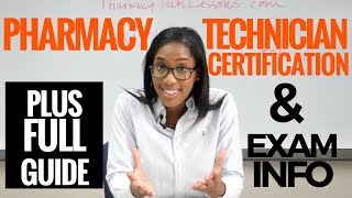 Pharmacy Technician Certification Exam Review All About the PTCB Exam [upl. by Annala]