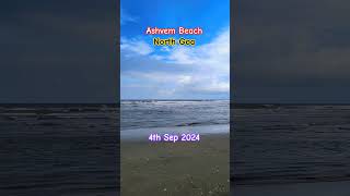 Must Visit Ashvem Beach North Goa  Ashvem Beach Goa shorts ytshort goa [upl. by Llehsad491]