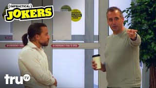 Impractical Jokers  Joe Tries to Convince Man to Work at Sperm Bank Clip  truTV [upl. by Tertius298]