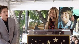 Jennifer Aniston Speech at Jason Batemans Hollywood Star Ceremony [upl. by Aieki]