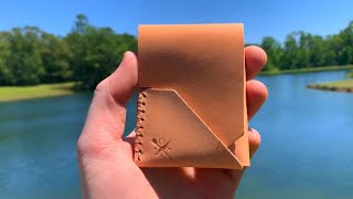 Open Sea Leather Co   Houbei Mini Wallet Review [upl. by Sybyl53]