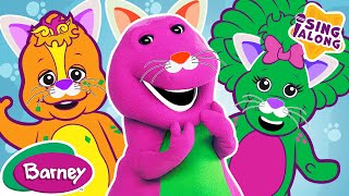 Three Little Kittens  Barney Nursery Rhymes and Kids Songs [upl. by Acimaj]