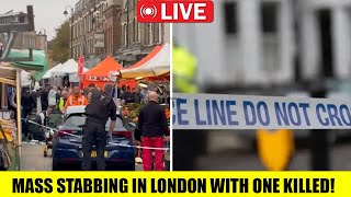 🚨MASS Stabbing In Walworth With One Killed On Remembrance Day [upl. by Alahcim251]