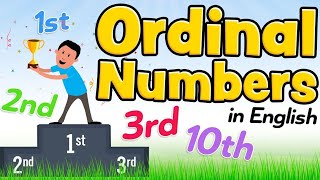 ordinal Numbers  Learn Ordinal Numbers from 1 तो 10 Ordinal Numbers in english [upl. by Tish757]