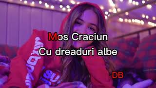 Iuliana Beregoi  Moș Crăciun Cu Dreduri Albe Karaoke Version [upl. by Etra353]