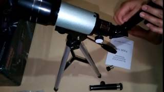 UNBOXING F30070M ASTRONOMICAL TELESCOPE [upl. by Zenitram13]