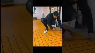 Underfloor Heating System  shorts trending aarufacts [upl. by Razal]