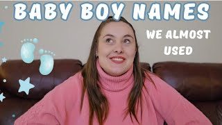 BABY BOY NAMES we LOVE but didnt use ⎮ unique biblical strong [upl. by Matthaus]