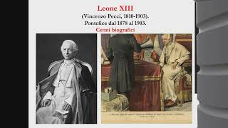 Lenciclica Rerum novarum 1891 di Papa Leone XIII videoconferenza del 23042021 [upl. by Elodea]