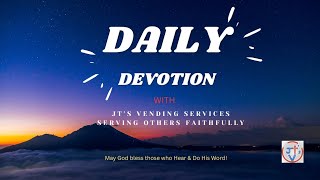 Daily Devotion quotEnthusiastic Worshipquot Father its your boy John duet dailydevotional [upl. by Picker]