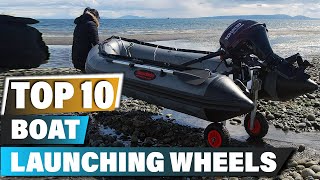 Best Boat Launching Wheels In 2024  Top 10 Boat Launching Wheel Review [upl. by Nerw]