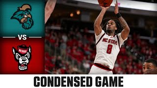 Coastal Carolina vs NC State Condensed Game  202425 ACC Mens Basketball [upl. by Wynny242]