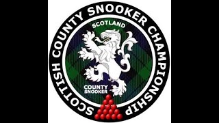 Scottish Counties Snooker Championship Team Draw 2024 [upl. by Campy]