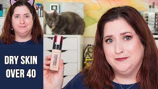 LOREAL INFALLIBLE FRESH WEAR 24HR FOUNDATION  Dry Skin Review amp Wear Test [upl. by Wayne]