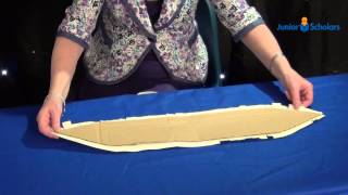 How To Make A Model Viking Ship  Junior Scholars Crafty Videos [upl. by Willing125]