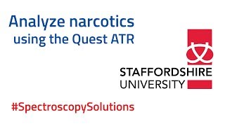 Analyzing narcotics and legal highs using ATRFTIR  Spectroscopy Solutions [upl. by Neelear745]