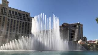 Bellagio Fountains  Rondine al Nido [upl. by Arihas906]