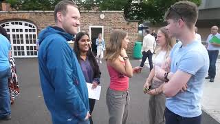 Yarm School A Level Results Day [upl. by Narf]