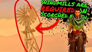 WHY YOU NEED WINDMILLS to SURVIVE on SCORCHED EARTH in Ark Survival Ascended [upl. by Berglund]