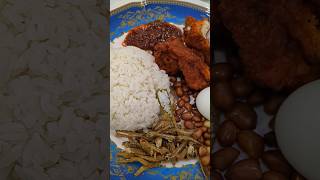 Exploring the flavors of Brickfields Nasi Lemak anyone 🍚 Malaysia food foodie malaysianfood [upl. by Niessuh]