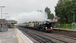 35028 Clan Line on The Cotswold Explorer Railtour  240824 [upl. by Oram275]