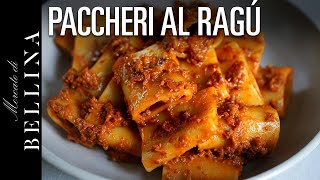 True Italian Pasta  Paccheri al Ragù [upl. by Gertrud]