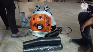 Stihl Air Blower BR 600 Installation [upl. by Deeyn]