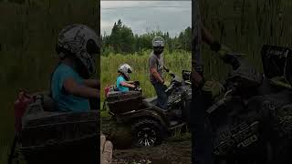 When Pranks Backfire Mud Mayhem Gone Wrong 😂ohcnb atvmudding atvlife [upl. by Marutani]