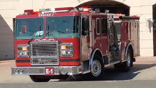 Hayward Fire Dept Engine 1 Responding [upl. by Had]