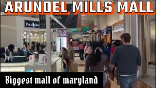 Walk into Arundel Mills  Biggest Mall of Maryland [upl. by Gage]