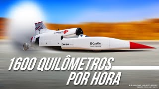 O Carro Mais Rápido Do Mundo Quebra A Barreira Do Som Como Um Jato [upl. by Tessi]