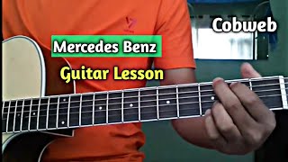 Mercedes Benz  Guitar lesson  Cobweb [upl. by Latta921]