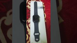 Unboxing Apple Watch Series 9 GPS 45mm Midnight Aluminium Case with Midnight Sport sravsjourney [upl. by Reave]