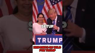 Columbian Woman SWEARS Shes Voting for Trump presidentialdebate ytshorts [upl. by Atnahs]