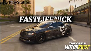 Sliding Fastlifenicks Hellcat Chrysler 300  The Crew Motorfest [upl. by Nolham]