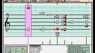 Tame Impala  New Person Same Old Mistakes  Mario Paint Composer [upl. by Nirehtak823]