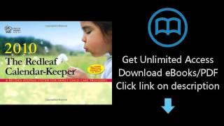 Download The Redleaf CalendarKeeper 2010 A RecordKeeping System for Family Child Care Provide PDF [upl. by Ahsiuqram]