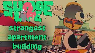 exploring the strangest apartment building ever in SLUDGE LIFE 2 [upl. by Cleveland]