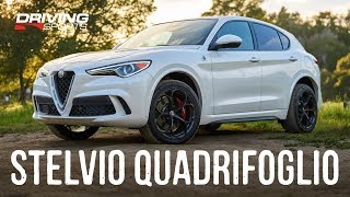 2018 Alfa Romeo Stelvio Quadrifoglio AWD Review [upl. by Dewar]