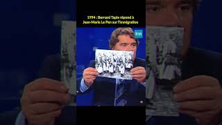 Bernard Tapie VS JeanMarie Le Pen INA shorts [upl. by Dragde]