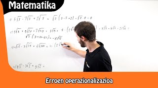 Erroak  Ariketa  1 DBH  MATEMATIKA [upl. by Nnovahs]