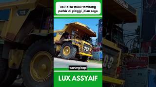 SUPIR TRUCK TAMBANG SEDANG SANTAI DI WARUNG KOPI shorts [upl. by Zebulon]