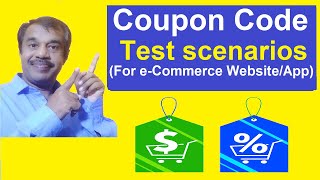 ecommerce websiteapp coupon code or promotion code test scenarios or test cases  testingshala [upl. by Aenad]