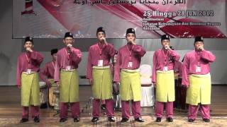 IZDAN  Johan Festival Nasyid Sekolahsekolah peringkat kebangsaan 2012 [upl. by Lladnyk784]