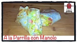 Wrap de Pollo  Chicken Wrap [upl. by Cargian]