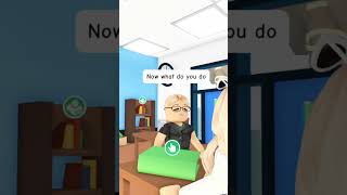 When you UNOREVERSE your teacher…😂😂 adoptme roblox robloxshorts [upl. by Peadar662]