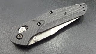 Benchmade 9401 CF  Review [upl. by Enyaj]